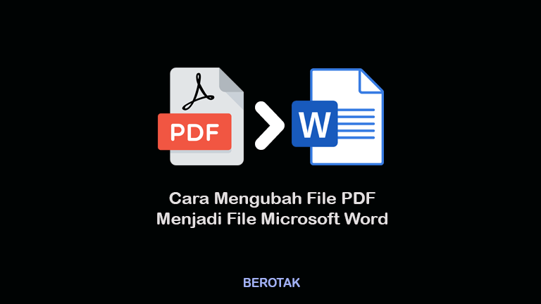 Cara Mengubah Pdf Ke Word Excel Dan Ppt Online Riset