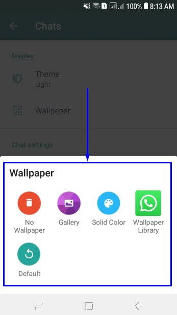 Pilihan Mengganti Wallpaper WhatsApp
