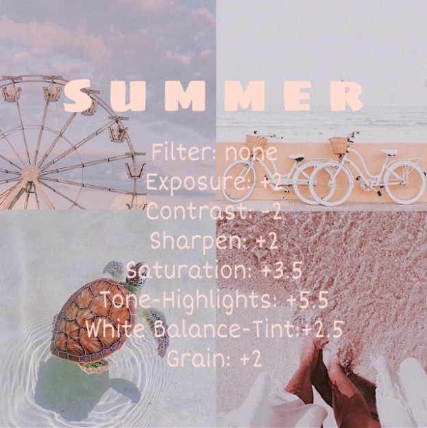 Rumus VSCO Summer 1