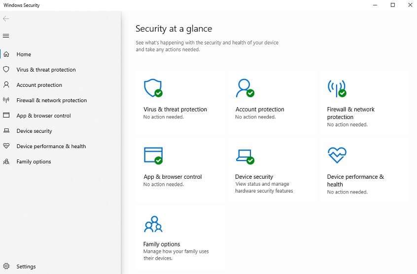 Fitur Windows Defender