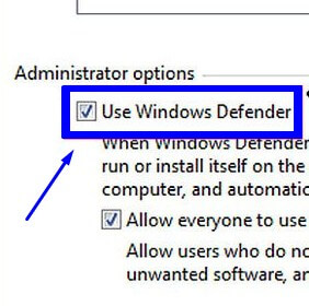 Nonaktifkan Windows Defender di Windows Vista