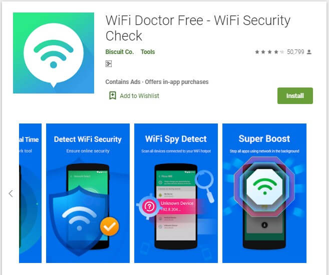 Aplikasi WiFi Doctor Free