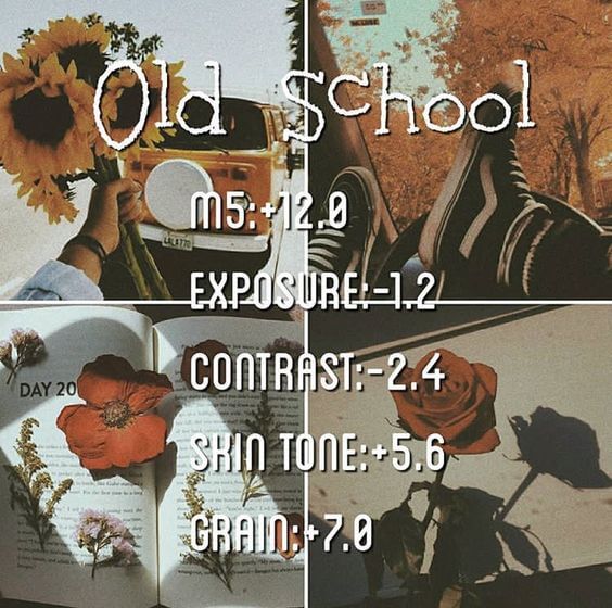 11 Preset VSCO Aesthetic Old school