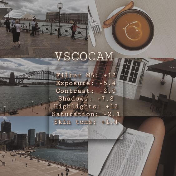 14 Preset VSCO Aesthetic brown light