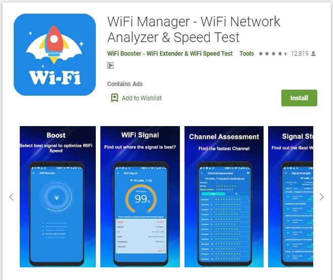 Aplikasi WiFi Manager