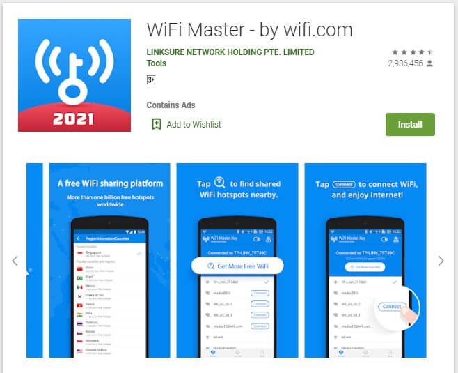 Aplikasi WiFi Master