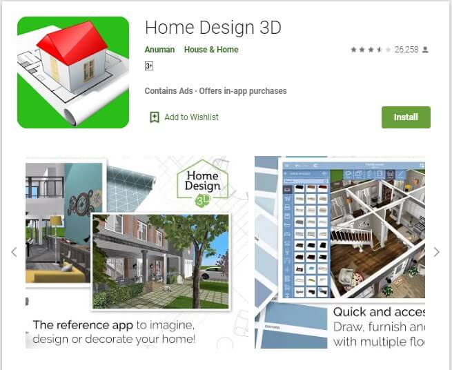 Aplikasi Home Design 3D