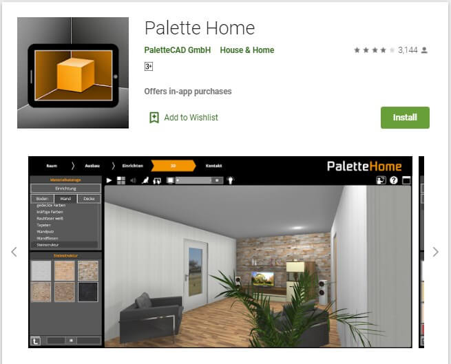 Aplikasi Palette Home