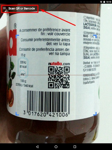 Cara Scan Barcode di HP Android Dengan Aplikasi QR & Barcode Scanner