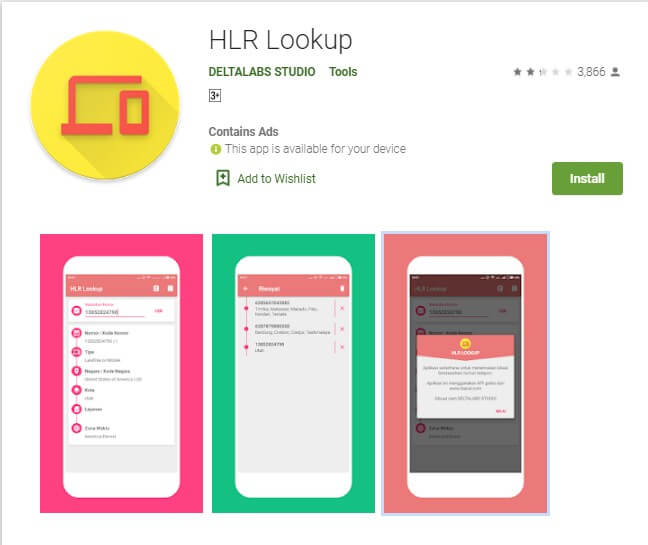 Cara Melacak HP Yang Hilang dengan Nomor HP melalui HLR Lookup