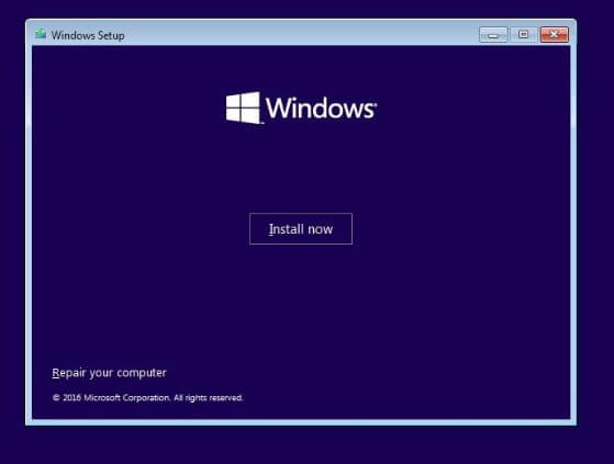 Install Ulang Windows 10