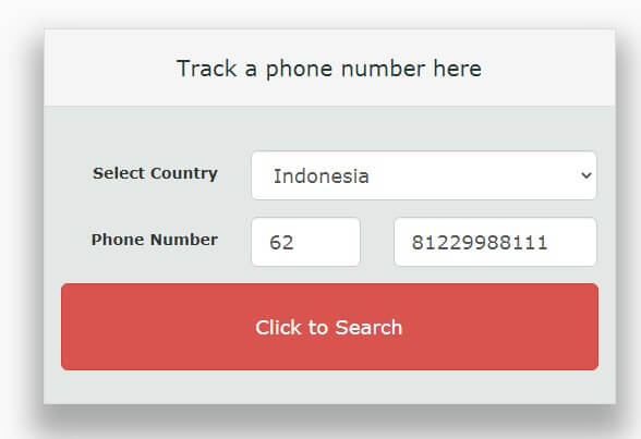 cara melacak HP yang hilang dengan nomor HP melalusi situs Tracker