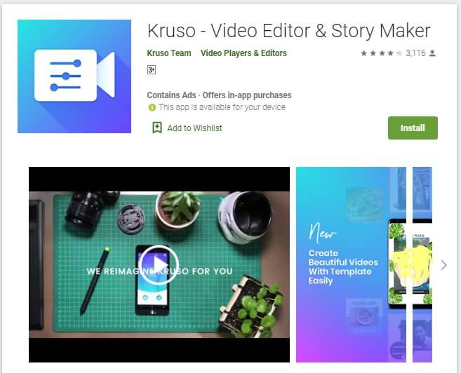 Aplikasi Edit Video Android Tanpa Watermark Kruso