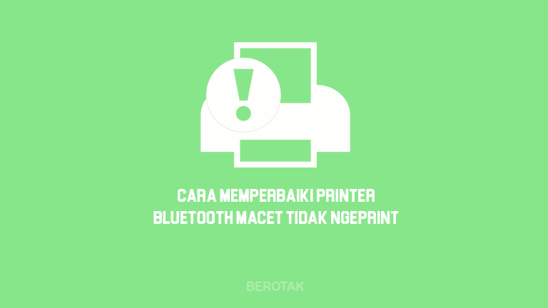 Cara Memperbaiki Printer Bluetooth Kertas Macet Tidak Mau Ngeprint atau Mencetak