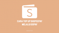 Cara isi saldo ShopeePay lewat GoPay untuk Top Up ShopeePay lewat GoPay