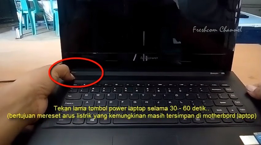 Cara Mengatasi Laptop Lenovo Tidak Mau Menyala Lampu Indikator Hanya Berkedip