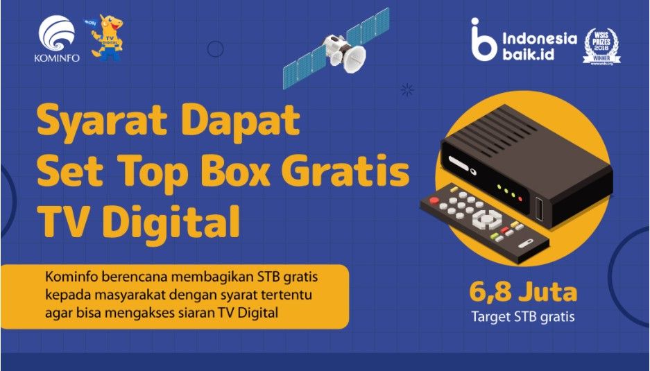 jadi begitulah informasi mengenai cara mendapatkan Set Top Box tv digital kominfo yang perlu Kamu ketahui