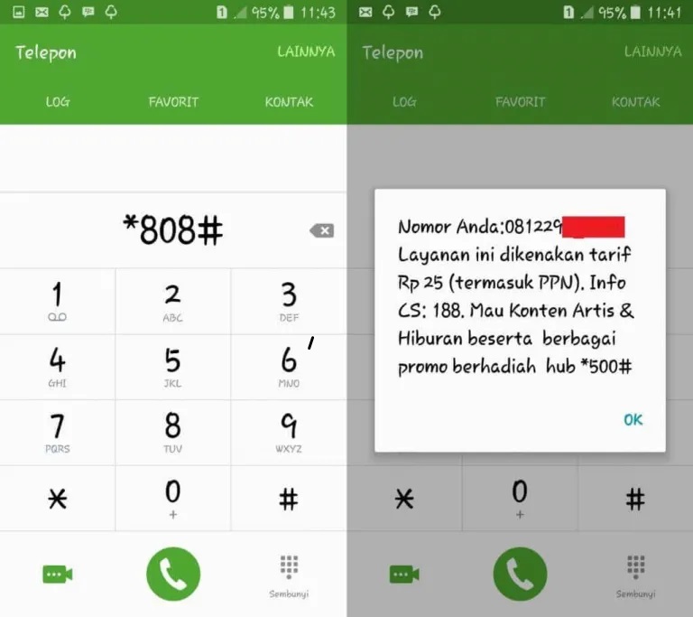 cara mengecek nomor telepon telkomsel