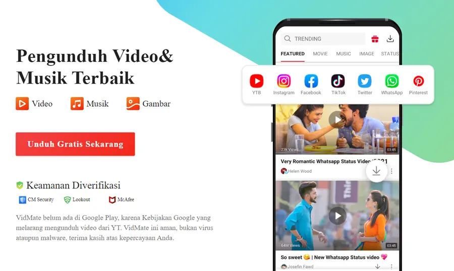 Apa Itu Aplikasi Vidmate Penghasil Uang