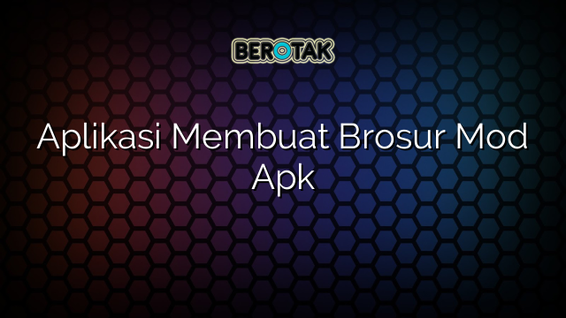 Aplikasi Membuat Brosur Mod Apk