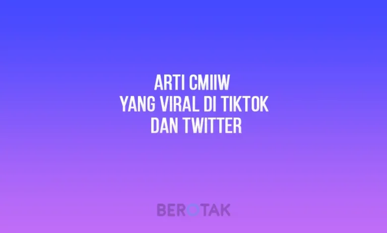 Arti CMIIW yang Viral di TikTok