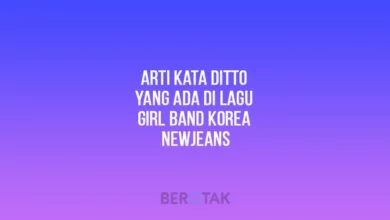 Arti Kata Ditto di lagu korea