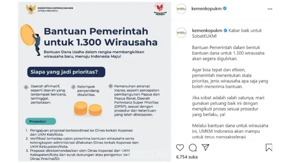 Bantuan Pemerintah Untuk Wirausaha