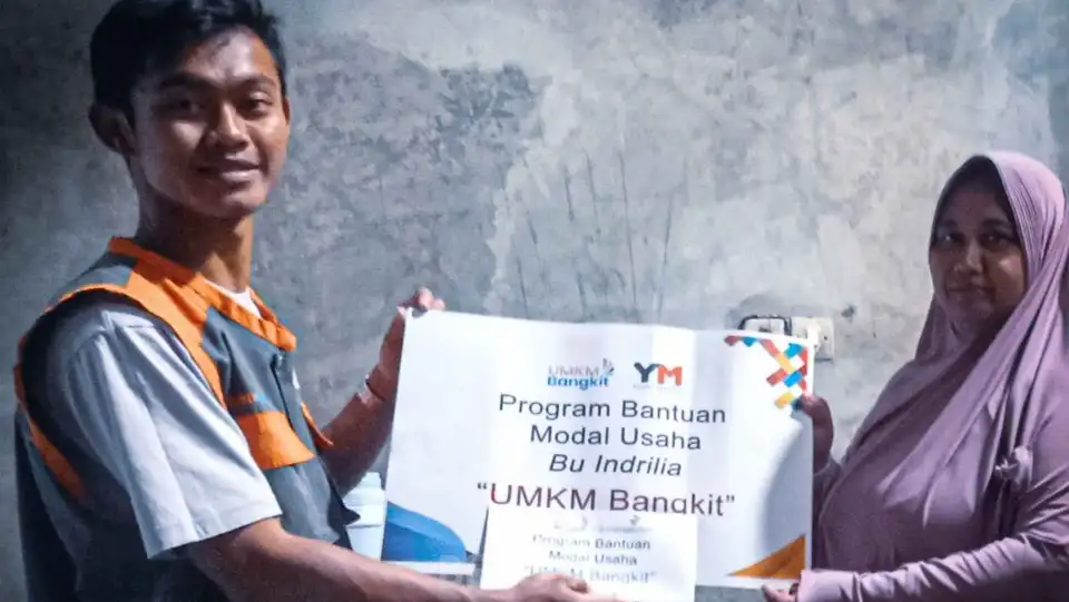 Bantuan UMKM Modal usaha Yatim Mandiri