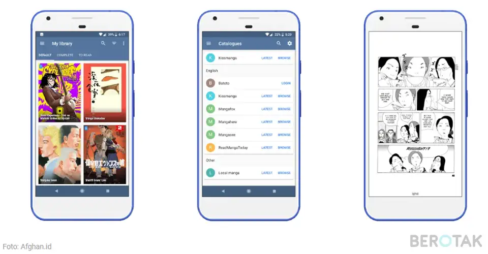 Cara Baca Komik Melalui Batoto Apk