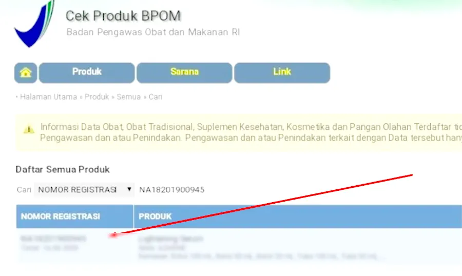 Cara Cek Nomor BPOM Kosmetik