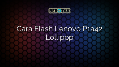 Cara Flash Lenovo P1a42 Lollipop