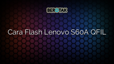 Cara Flash Lenovo S60A QFIL