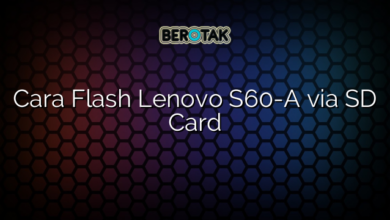 Cara Flash Lenovo S60-A via SD Card