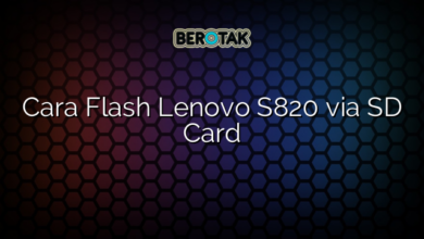 Cara Flash Lenovo S820 via SD Card