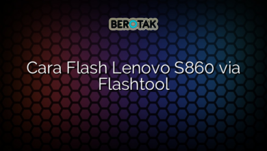 Cara Flash Lenovo S860 via Flashtool