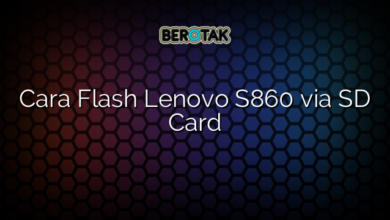 Cara Flash Lenovo S860 via SD Card