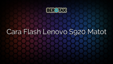 Cara Flash Lenovo S920 Matot