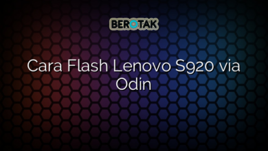 Cara Flash Lenovo S920 via Odin