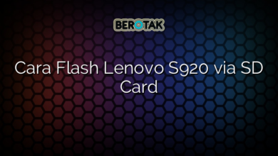 Cara Flash Lenovo S920 via SD Card