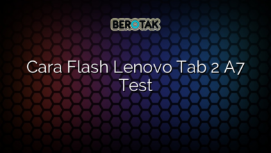 Cara Flash Lenovo Tab 2 A7 Test