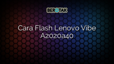 Cara Flash Lenovo Vibe A2020a40