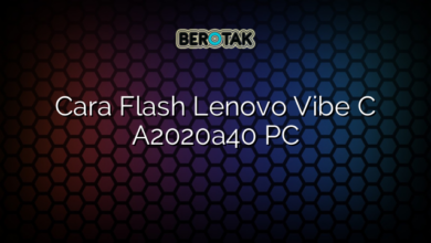 Cara Flash Lenovo Vibe C A2020a40 PC