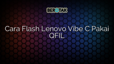 Cara Flash Lenovo Vibe C Pakai QFIL