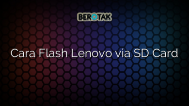 Cara Flash Lenovo via SD Card