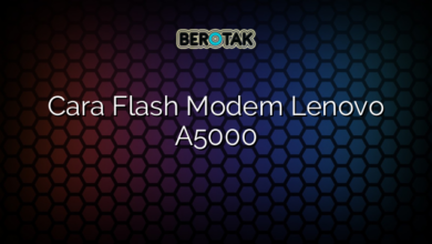 Cara Flash Modem Lenovo A5000