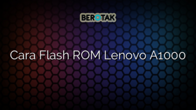 Cara Flash ROM Lenovo A1000