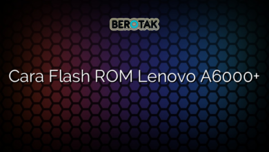 Cara Flash ROM Lenovo A6000+