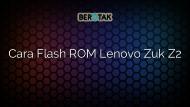 Cara Flash ROM Lenovo Zuk Z2