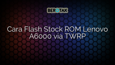 Cara Flash Stock ROM Lenovo A6000 via TWRP