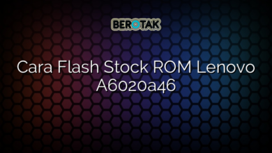 Cara Flash Stock ROM Lenovo A6020a46